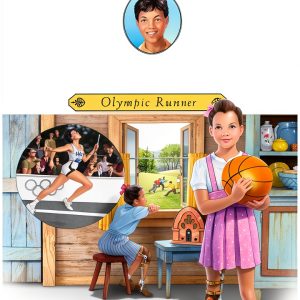 Aladdin Famous Americans Kindle eBook Track & Field Bio for Kids-0