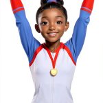 Gymnastics Biography for Kids – German eBook, Ages 6-12, 41 Pages-0
