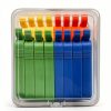 Dialysis Bag Clamp 16Pcs 6CM/2.36IN 10CM/3.93IN Plastic Reusable-4