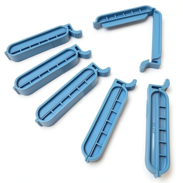 Dialysis Bag Clamp TXZWJZ 60mm Blue Pack of 12 Durable PP Closure-2