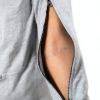 USBD Dialysis Hoodie with Arm Zipper Port Midweight Cotton Gray Hoodie-7