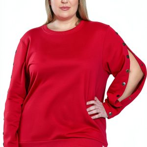 Wear 2 Conquer Plus Size Dialysis Shirt for Women Soft Cotton Top-0