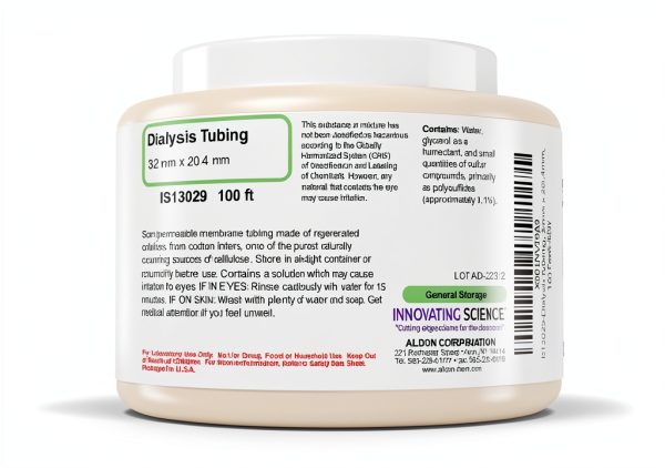 Dialysis Tubing, 32mm x 20.4mm, 100 Feet - The Curated Chemical Collection-2