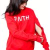 Dialysis Sweatshirt Dual Zip Access Hoodie Red/Blue Unisex Large-3