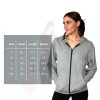 USBD Dialysis Hoodie with Arm Zipper Port Midweight Cotton Gray Hoodie-3