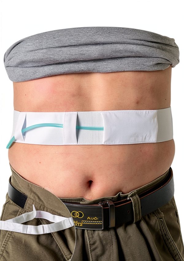 Peritoneal Dialysis Belt AUSTYLCO Adjustable Elastic Catheter Holder-0