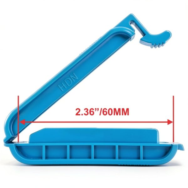 Dialysis Bag Clamp TXZWJZ 60mm Blue Pack of 12 Durable PP Closure-3