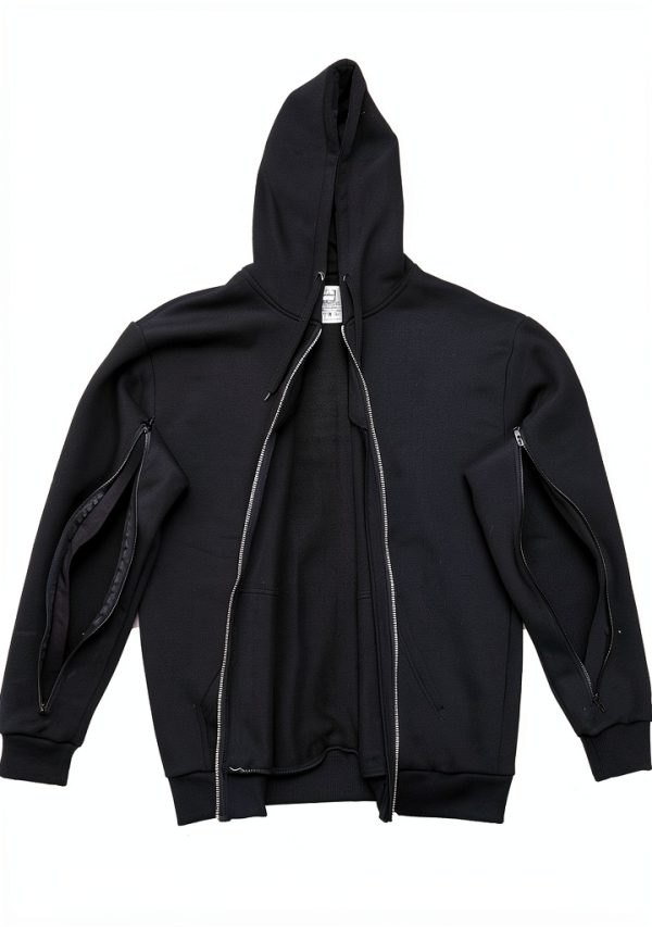 Dialysis Hoodie Inspired Comforts Unisex Port Access Charcoal-8