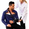 Deyeek Unisex Chemo Shirt Adaptive Long Sleeve Post Surgery Recovery-1
