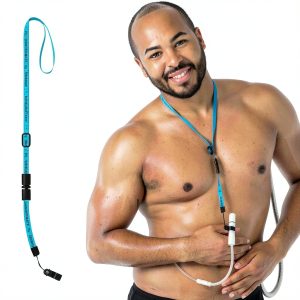 PD Showermate Catheter Showering Support Stickman Dialysis Lanyard-0